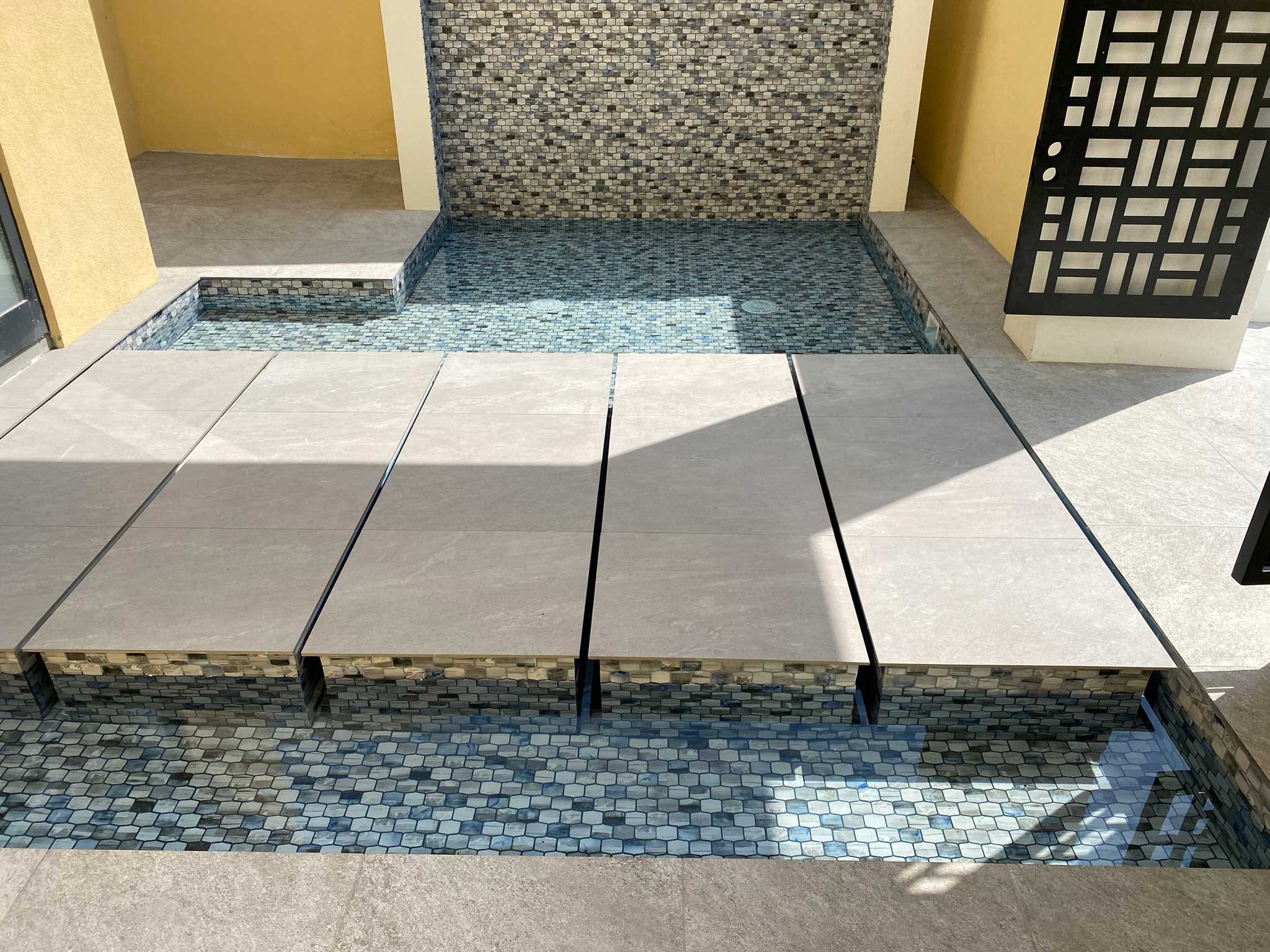 A Stunning Water-Inspired Entrance