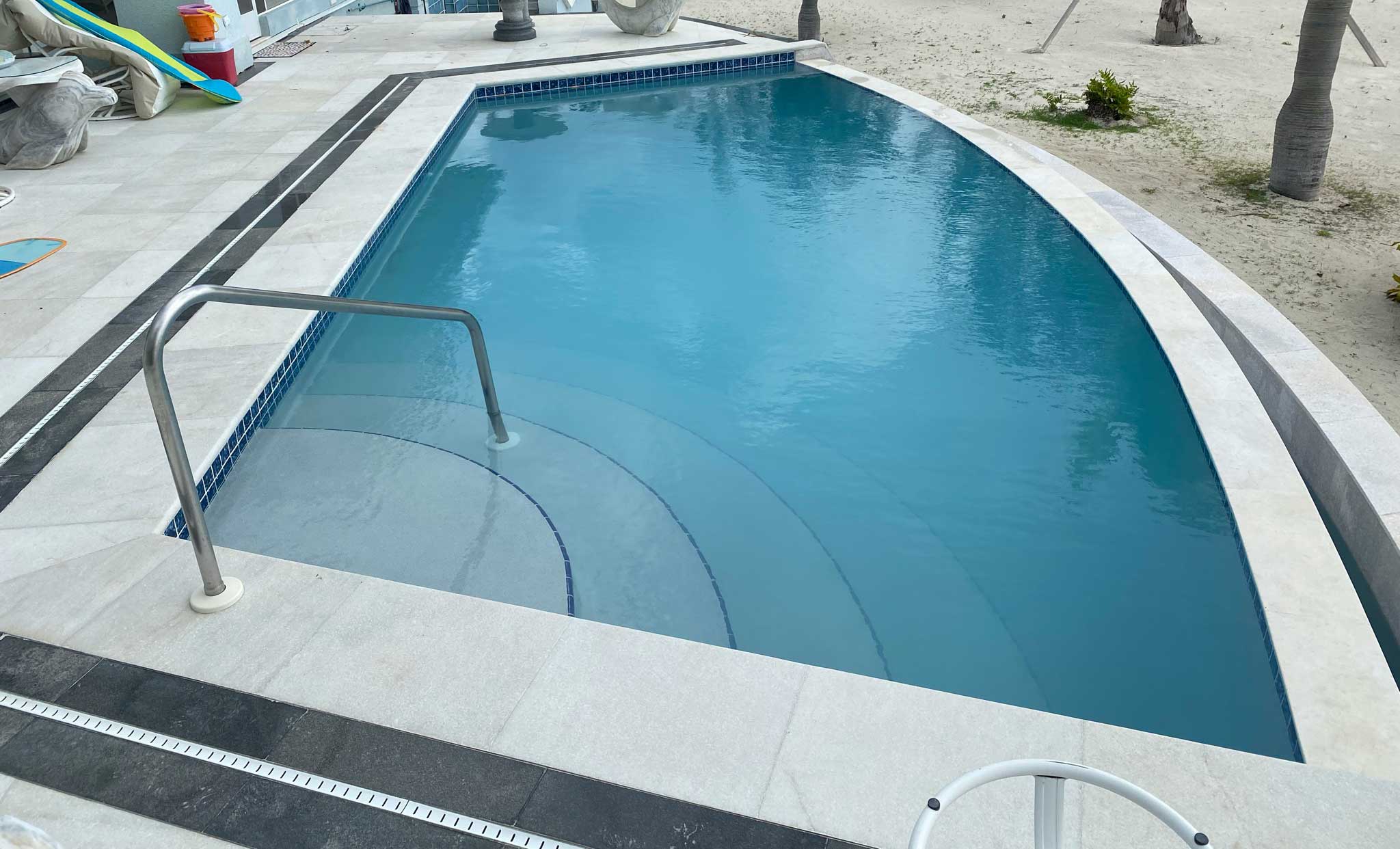 Tranquil Renewal: A Seamless Pool Replastering